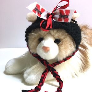 University of Nebraska HUSKERS Cat Hat *NEW*